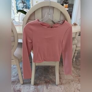 New Designer Infinitely XS Pink Crop Top